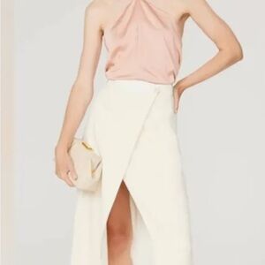 Obando satin strappy top